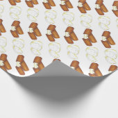 Gefrituurde Mozzarella Cheese Sticks Junk Bar Pub  Cadeaupapier (Hoek)