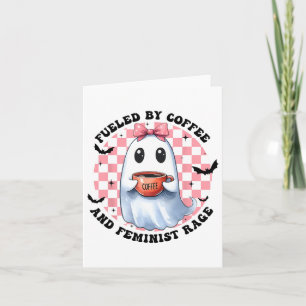 Gefrustreerd door koffie en feministische woede sp kaart