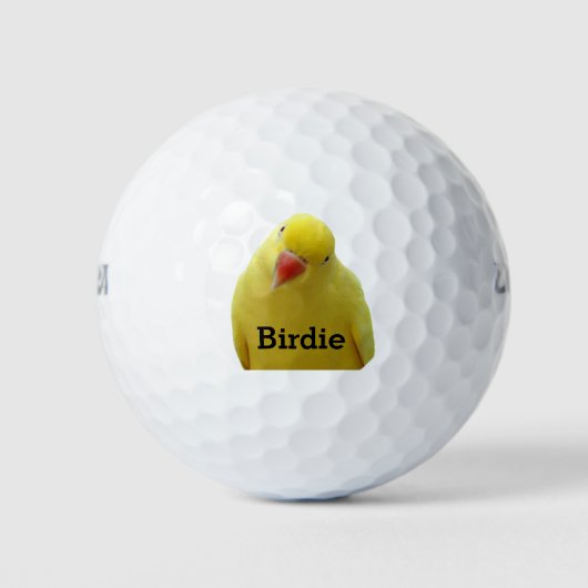 Gefrustreerde Birdie golfballen (Voorkant)