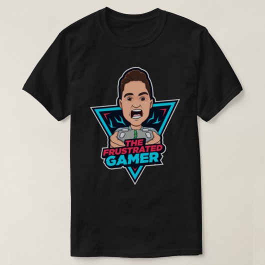gefrustreerde gamer Classic T-Shirt.png T-shirt (Design voorkant)