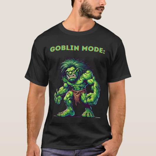 Gefrustreerde Goblin Mode T-shirt (Voorkant)