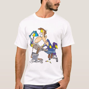 Gefrustreerde Illustrator Striptekenaar Tekenen T-shirt