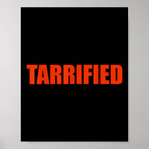 Gefrustreerde politieke humor poster