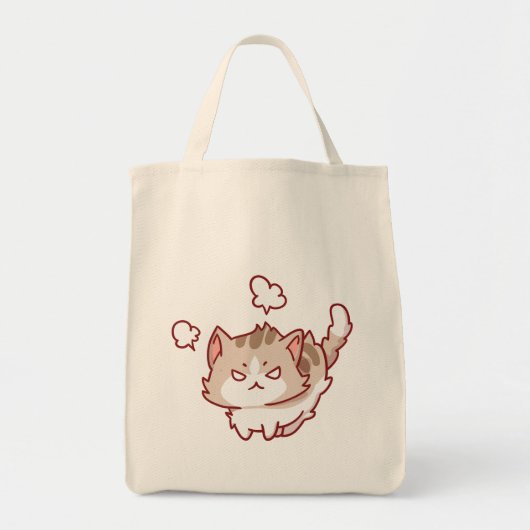 Gefrustreerde schattige kat | Katten liefhebbers o Tote Bag (Voorkant)