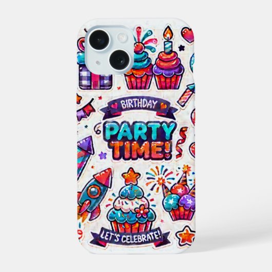 Geft iPhone 15 Hoesjes Halloween dag Case (Achterkant)