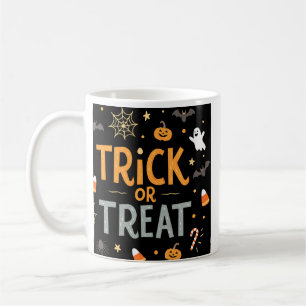 Geft mokken Halloween truc of traktatie
