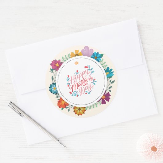 Geft stickers moederdag (Envelop)
