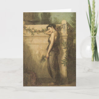 Gegaan, maar Vergeten niet Wenskaart Kaart