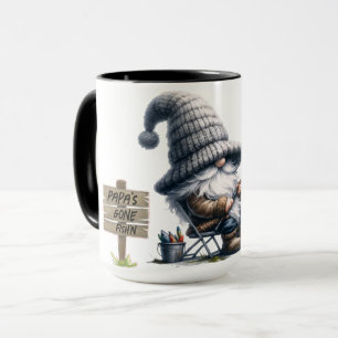 "Gegaan vissen" Gepersonaliseerde koffie Mok