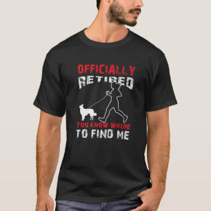 Gegaand jogging Border Collie Dog Walker Jogger Do T-shirt