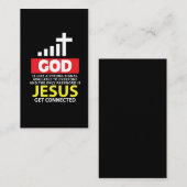 Gegadigden voor de eredienst visitekaartje (Voorkant / Achterkant)