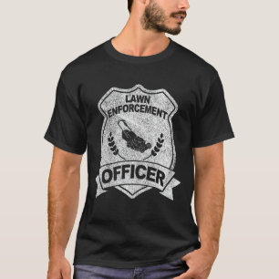 Gegadigden voor wetshandhaving: landschapsontwerp t-shirt
