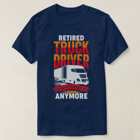 Gegadigden vrachtwagenchauffeur t-shirt (Design voorkant)