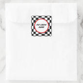 Gegaesde de Naam Stickers van de Gegadeerde Vierka (Tas)