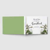 Gegangeerd Fairy Garden Wedding Green Gastenboek (Volledig)