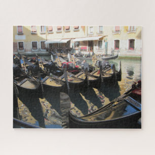 Gegarandeerde gondels in Venetië Italië Puzzel