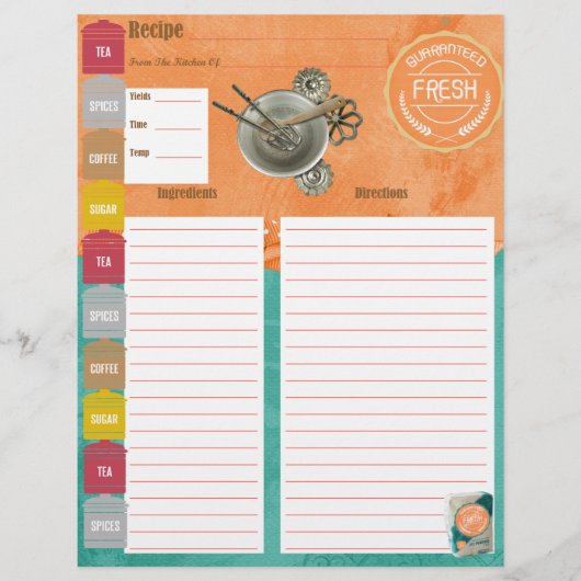 Gegarandeerde invulling verse invulling (Voorkant)