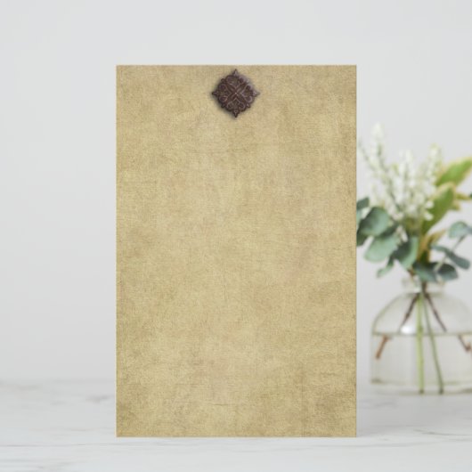 gegaufreerd, gegreineerd, geen luiers briefpapier (Staand voorkant)