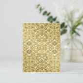  gegaufreerd metalen flessenontwerp briefkaart (Staand voorkant)