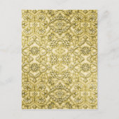  gegaufreerd metalen flessenontwerp briefkaart (Voorkant)