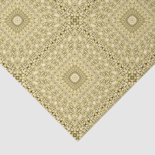  gegaufreerd metalen flessenontwerp tissuepapier (Detail)