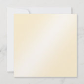  gegaufreerde posy met parelmetalen champagne kaart (Achterkant)