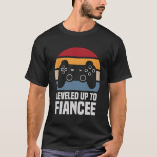 Gegavelleerd tot verloofde geschenken voor haar ni t-shirt