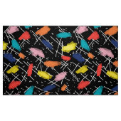 Gegeïnspireerde heldere en vette stof van 80 vun. (Fat Quarter)