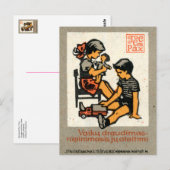 Gegeneraliseerde speeltijd, Litouwen onder de Sovj Briefkaart (Voorkant / Achterkant)