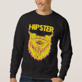 Gegenereerde hipster Pineapple Freethinker New age Trui (Voorkant)