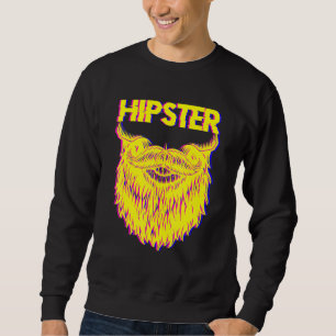 Gegenereerde hipster Pineapple Freethinker New age Trui