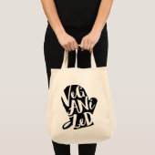 Gegenereerde op de achtergrond van de Vegan Kleur Tote Bag (Voorkant (product))