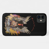 Gegenereerde wijnbouw Case-Mate iPhone case (Achterkant (horizontaal))