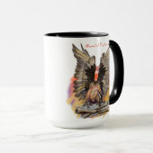 Gegenereerde wijnbouw mok (Voorkant rechts)