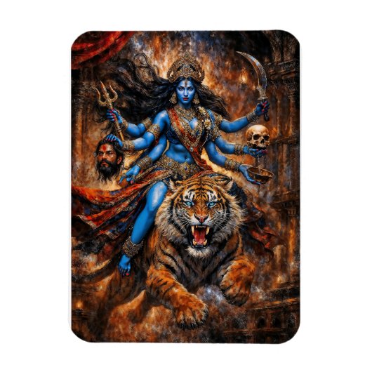 Gegengodin Kali Magneet (Verticaal)