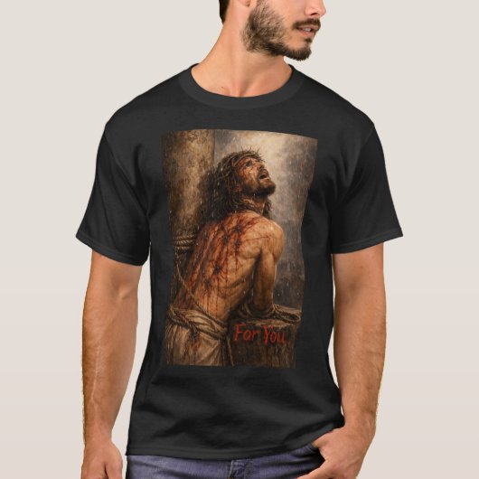 gegeseld voor jou! T-Shirt (Voorkant)
