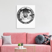 Gegeten met een medaillon die de Laatste afschilde Canvas Afdruk (Insitu (Woonkamer))
