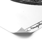 Gegeten met een medaillon die de Laatste afschilde Poster (Hoek)