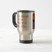 Gegeven genoeg koffie... reisbeker (Voorkant links)