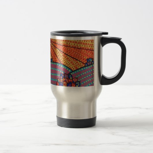 Gegeven genoeg koffie... reisbeker (Rechts)