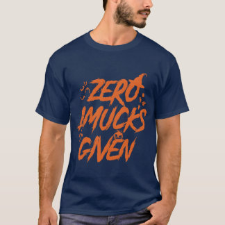 Gegeven spooky Halloween retro T-shirt