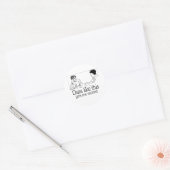 GEGEVENS ALS DIT WERKEN OP MIJN EXCIMENTIE RONDE STICKER (Envelop)