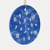 Gegevens cloud computing keramisch ornament (Rechts)