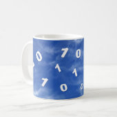Gegevens cloud computing koffiemok (Voorkant links)