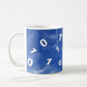 Gegevens cloud computing koffiemok (Links)