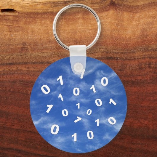 Gegevens cloud computing sleutelhanger (Voorkant)