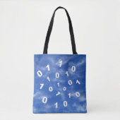 Gegevens cloud computing tote bag (Voorkant)