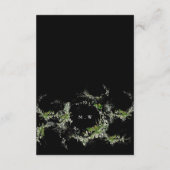 Gegevens Eucalyptus Wreath Monogram Weddenschap Informatiekaartje (Achterkant)
