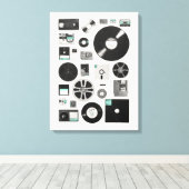 Gegevens | Florent Bodart Canvas Afdruk (Insitu (Houten vloer))