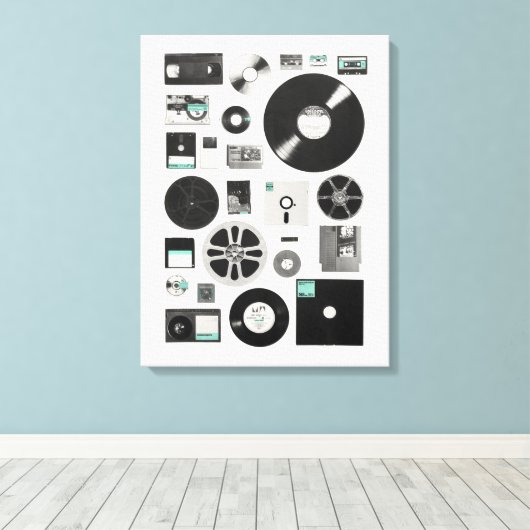 Gegevens | Florent Bodart Canvas Afdruk (Insitu (Houten vloer))